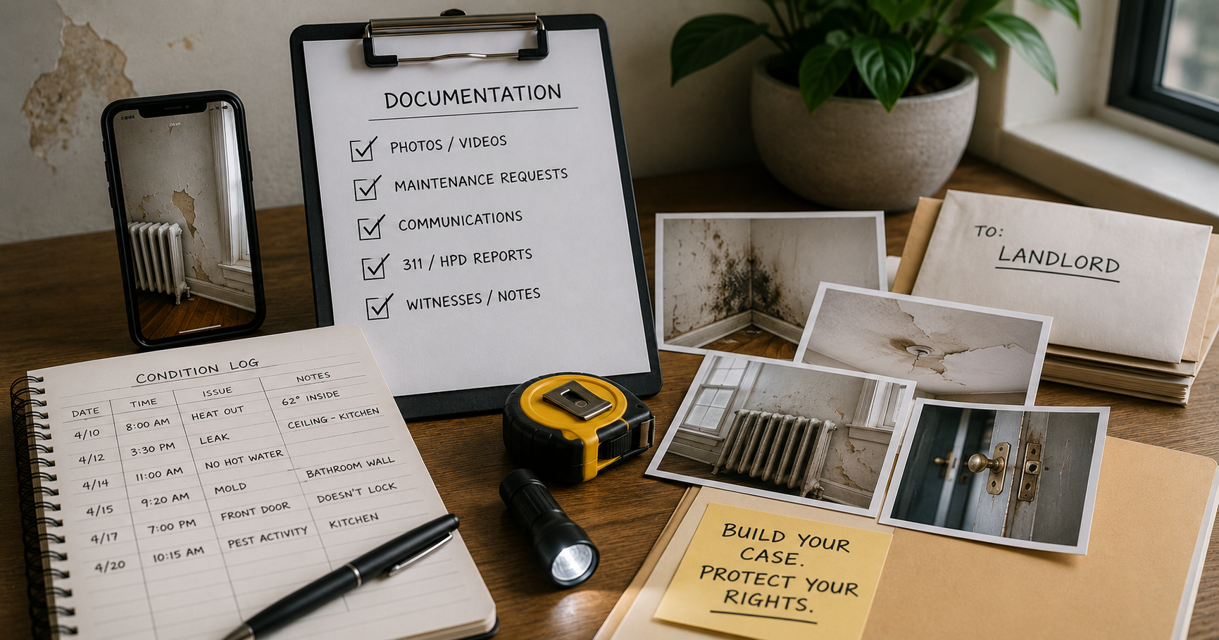Think You Don’t Have Enough Proof Yet? How Regular Tenants Build Strong Cases About Unsafe Living Conditions